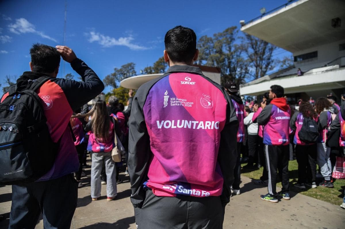 Juegos Suramericanos: los más de 2.400 voluntarios ya se preparan en Rosario - imagen de origen