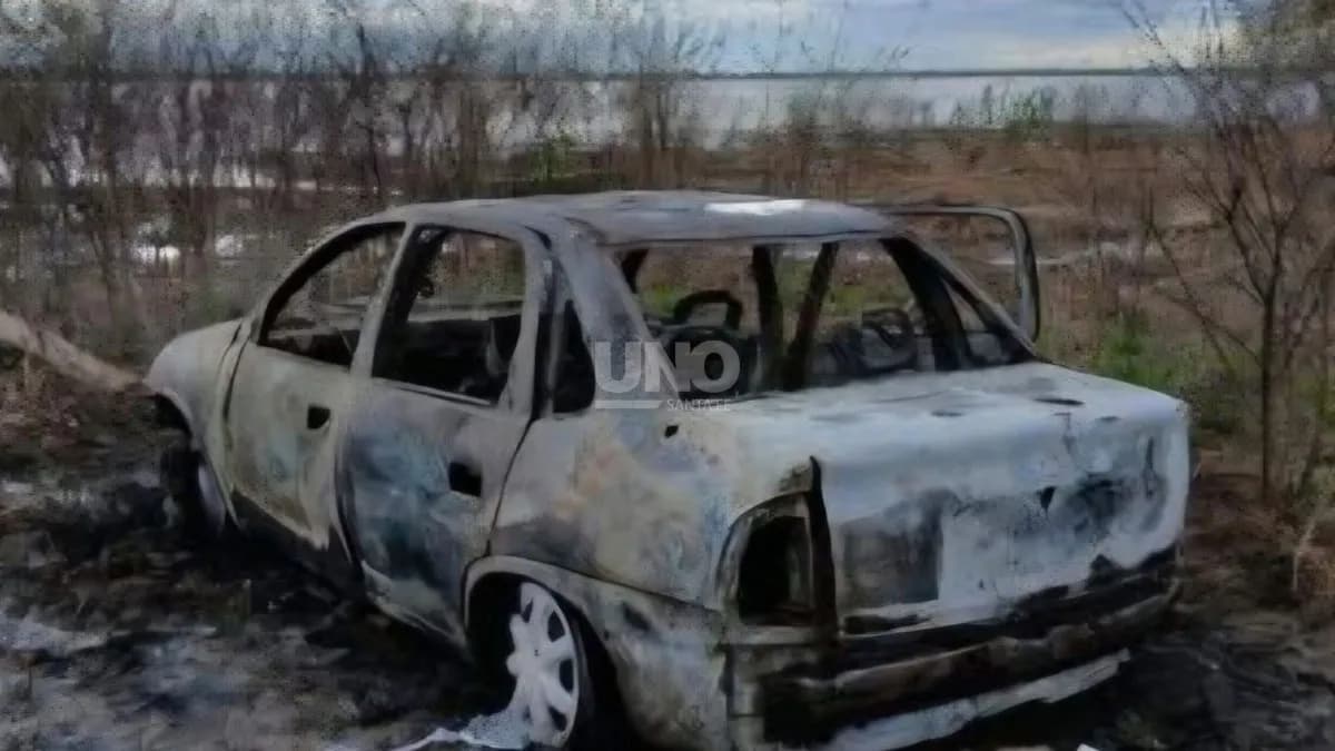 Investigan un femicidio seguido de suicidio tras hallar dos cuerpos calcinados dentro de un auto en Villa Gobernador Gálvez - imagen de origen
