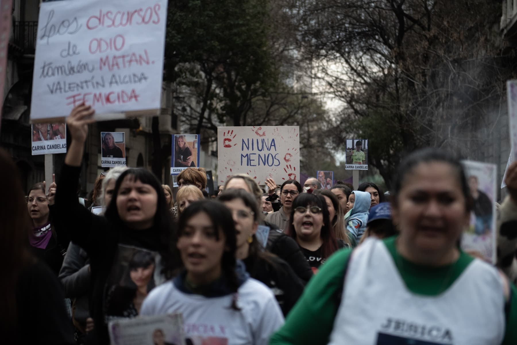 Postales de la marcha contra la violencia de género en Rosario - imagen de origen