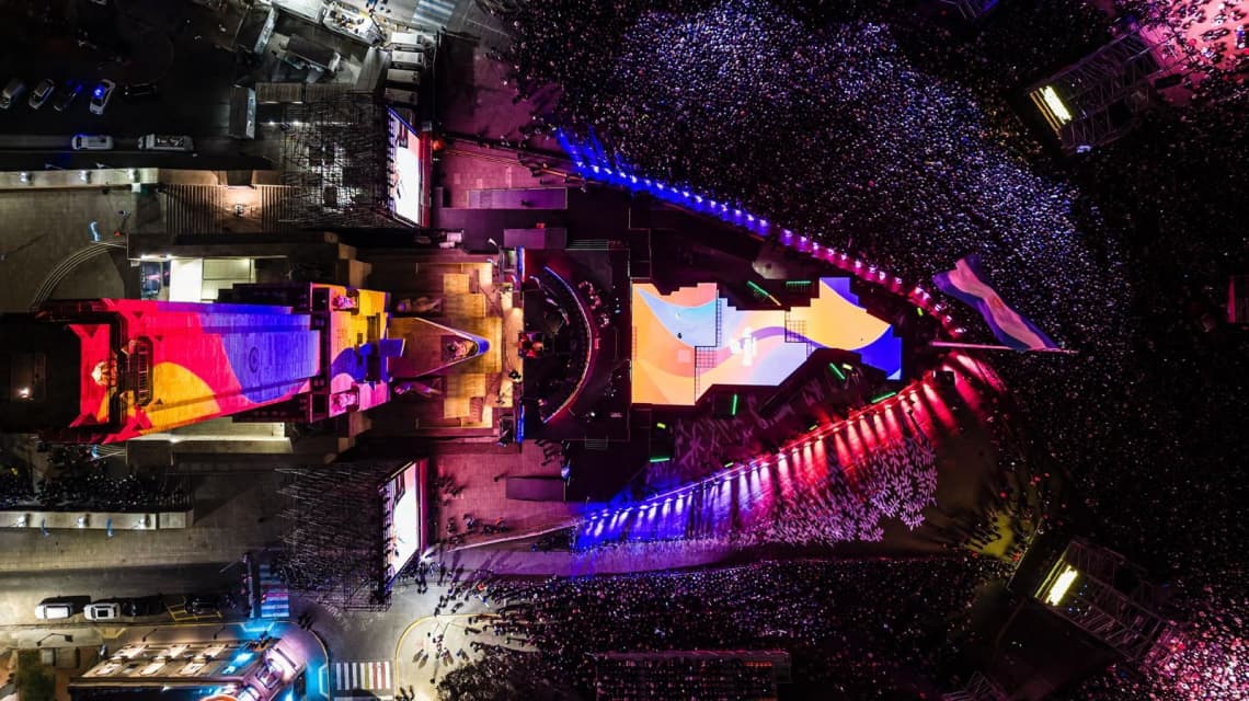 Ante 250 mil personas, Santa Fe abrió sus Juegos Suramericanos con una gran fiesta de música y deporte - imagen de origen
