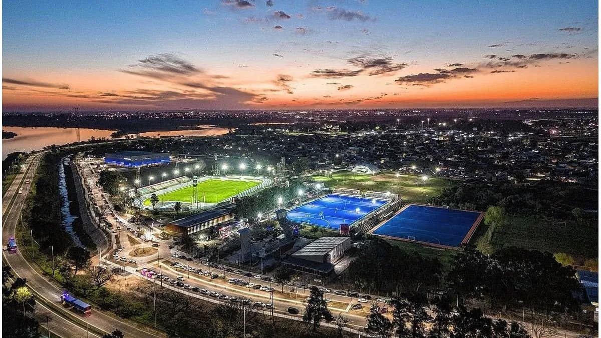 Juegos Suramericanos: se inauguraron las renovadas canchas de la Asociación Santafesina de Hockey - imagen de origen