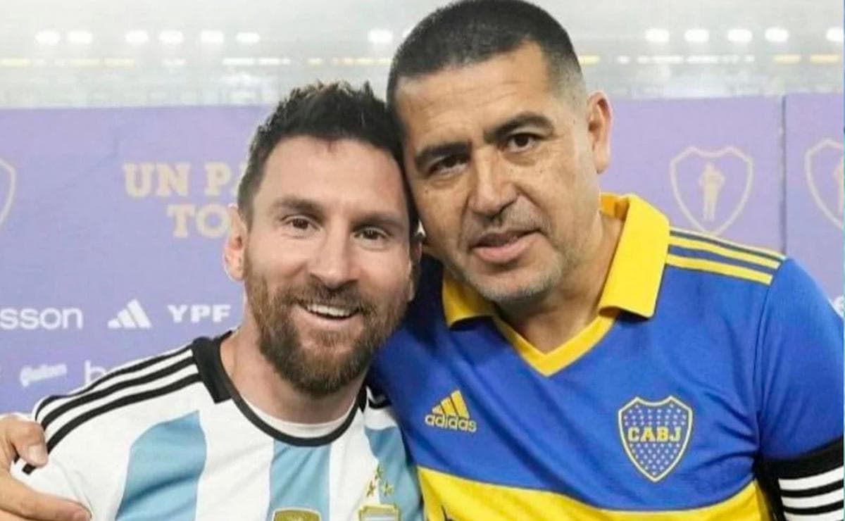 Riquelme habló de Messi y dejó un consejo para su futuro: “Mejor que siga en Estados Unidos” - imagen de origen