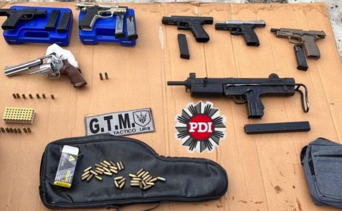 Buscaban a una mujer en Las Flores y encontraron seis armas y 117 municiones - imagen de origen