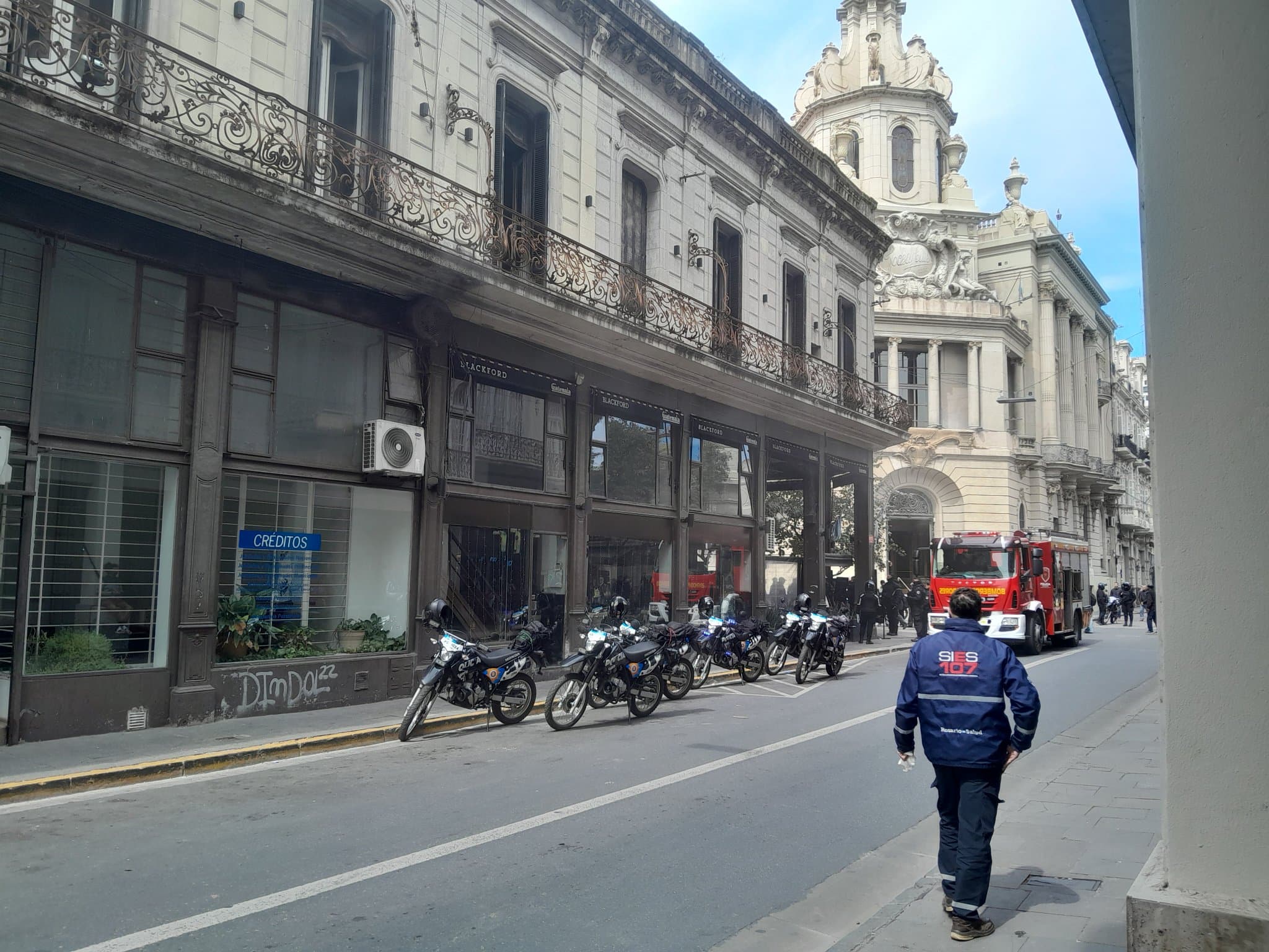 Explosión en pleno centro: tensión en Maipú y Córdoba - imagen de origen