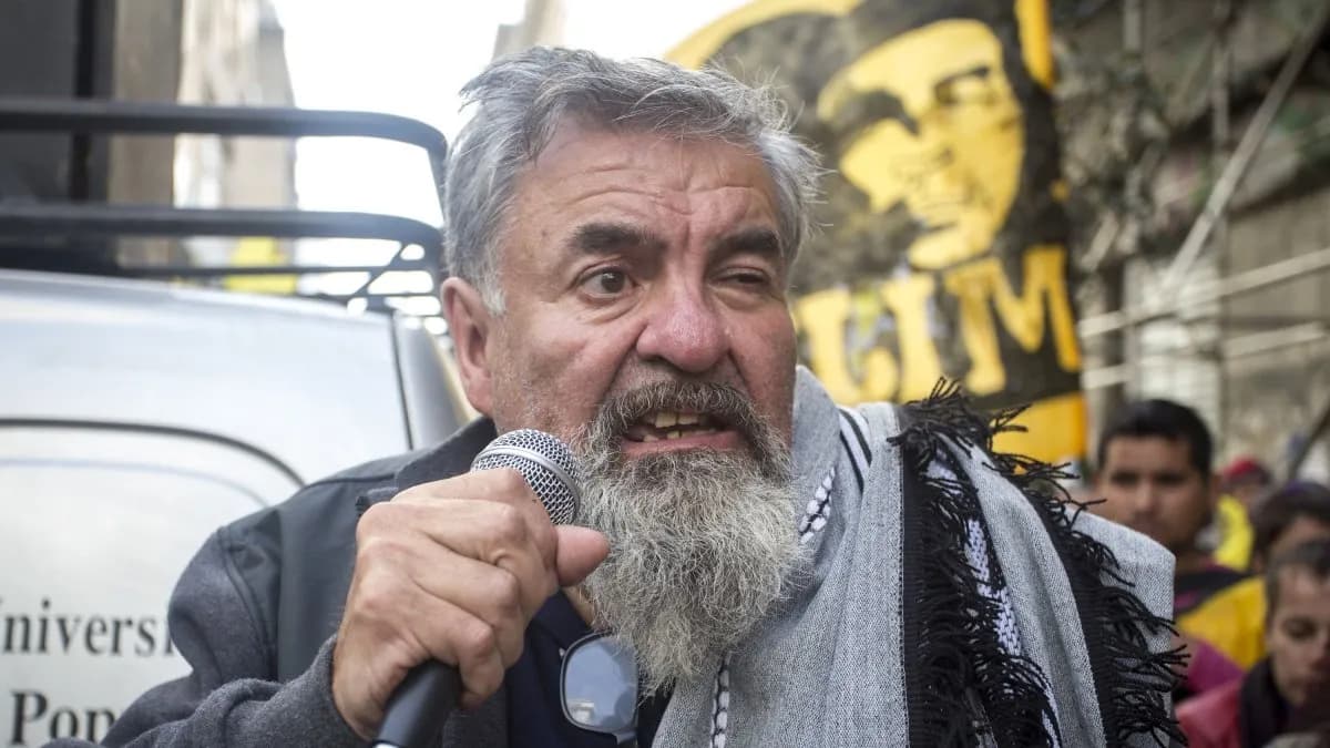Detuvieron al dirigente social Raúl Castells en un control de rutina en Rosario - imagen de origen