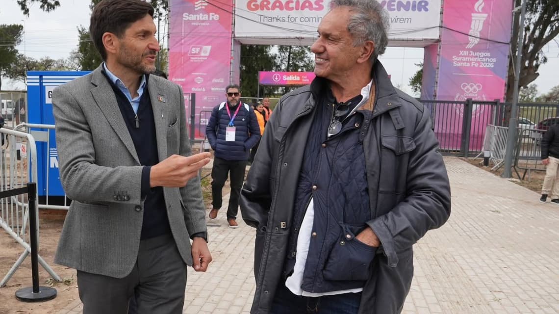 Juegos Suramericanos: Scioli destacó “todo lo que está haciendo Santa Fe por el deporte argentino” - imagen de origen