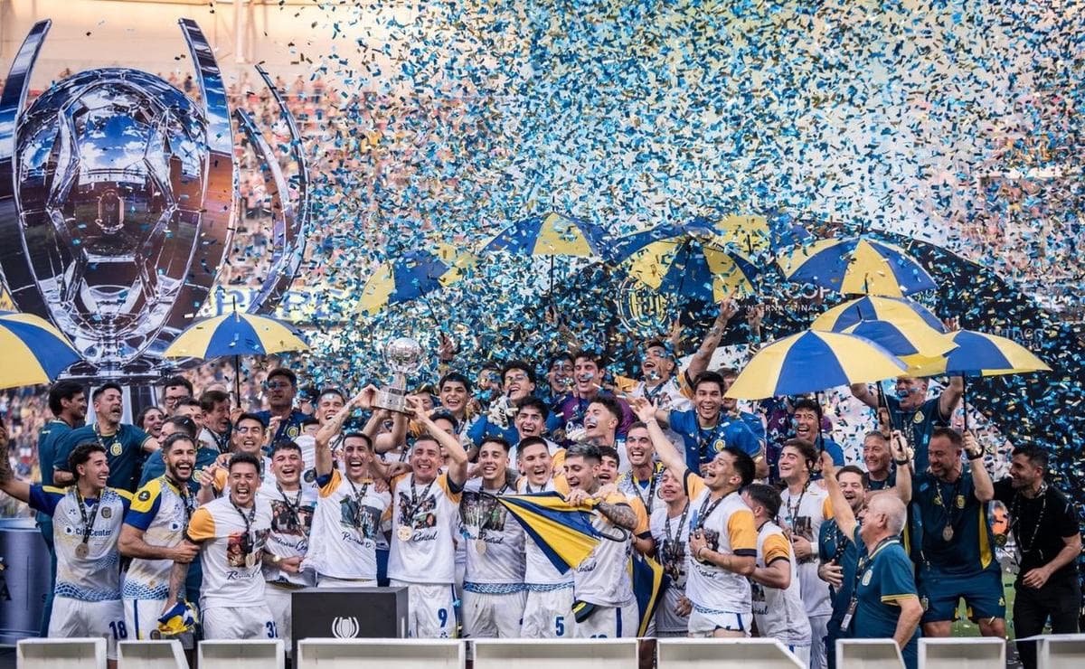 Central venció a Estudiantes y es campeón de la Supercopa Internacional, tras un final escándaloso - imagen de origen