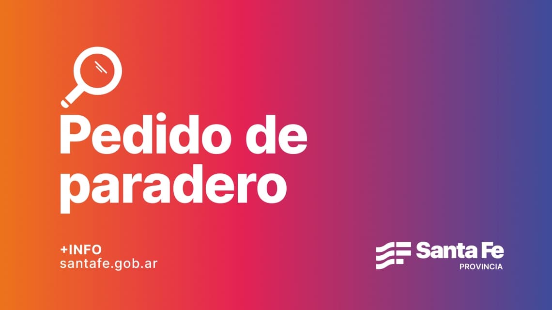 Se solicita información sobre el paradero de Fernando José Holzinger - imagen de origen