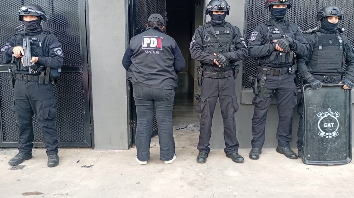 Con apoyo del sistema Lince, detuvieron a cuatro personas tras tres allanamientos en San Lorenzo - imagen de origen