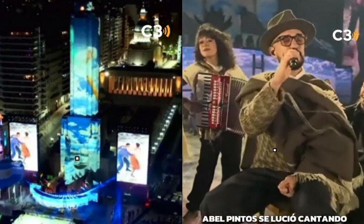 Abel Pintos y el Himno en el Monumento: el momento más emotivo de la apertura - imagen de origen