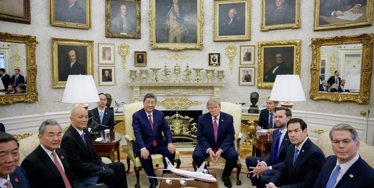 Xi pidió a Trump mantener la inteligencia artificial “bajo control humano” - imagen de origen