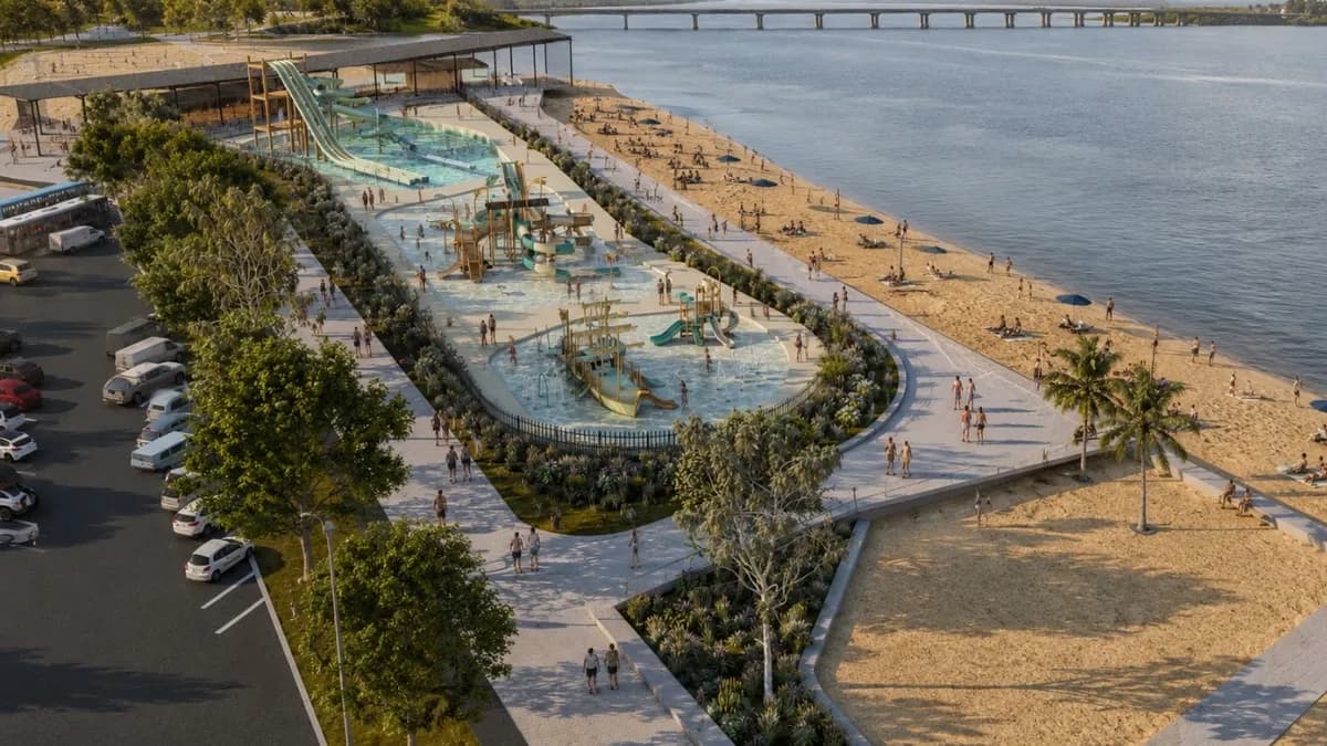 El parque acuático de Rosario estará terminado a fin de año: "Vamos a llegar al verano" - imagen de origen