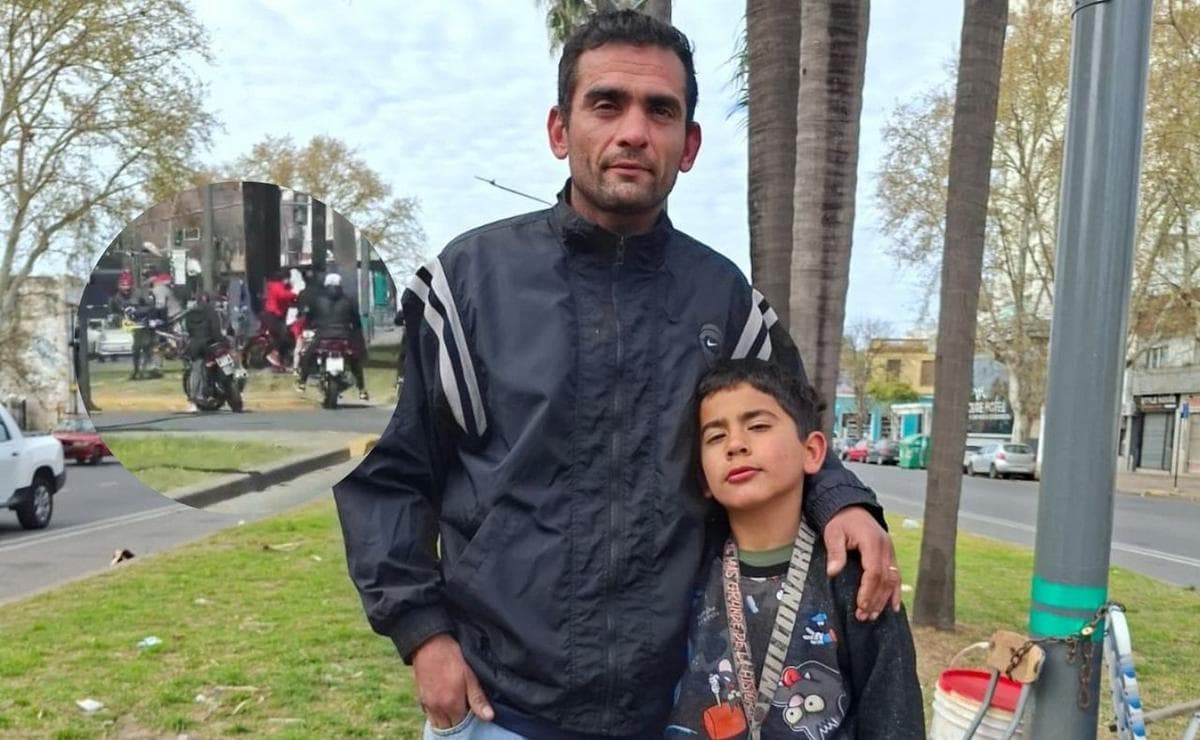 Hinchas de Newell's le robaron a un vendedor de Central: "Trabajo para sacar a mi hijo de la calle" - imagen de origen