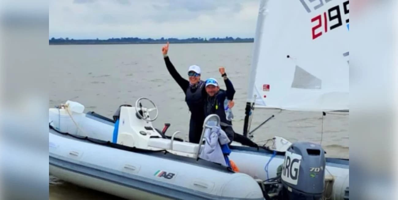 Lucía Falasca ganó el oro en Vela ILCA 6 - imagen de origen