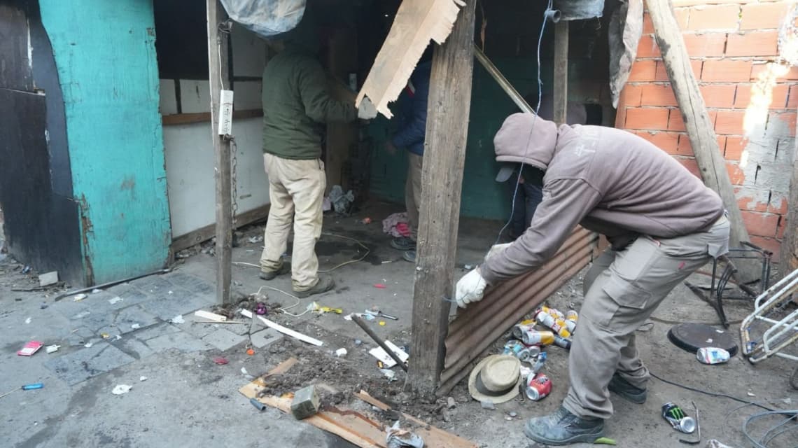 Ley de Microtráfico: la Provincia derribó el búnker de venta de drogas número 84 de Rosario - imagen de origen
