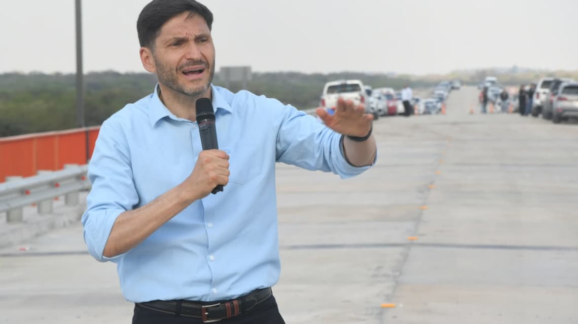 Pullaro inauguró nuevos puentes de hormigón en la Ruta Provincial 98s, entre Moussy y La Sarita - imagen de origen