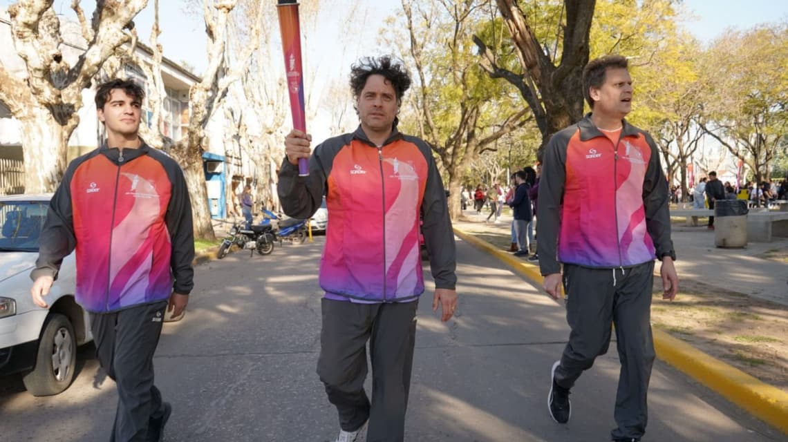 Arroyo Seco recibió el Fuego Suramericano y la Antorcha ya se prepara para llegar a Rosario - imagen de origen