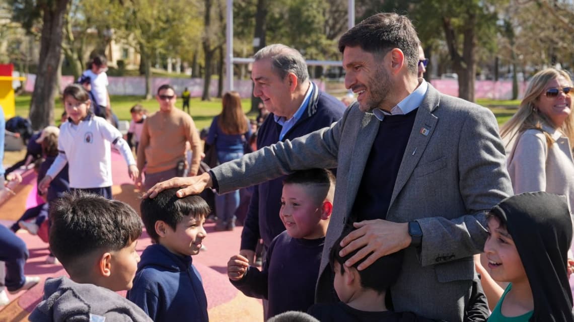 Juegos Suramericanos 2026: Pullaro inauguró la CapiPlaza en el Parque del Sur - imagen de origen